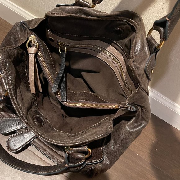 Auc Chloe Bay Brown leather Large Satchel/handbag - Picture 12 of 16